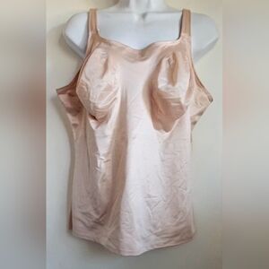 Ruby Ribbon Shapewear Camisole Tank Top – Nude/Beige – Size 46